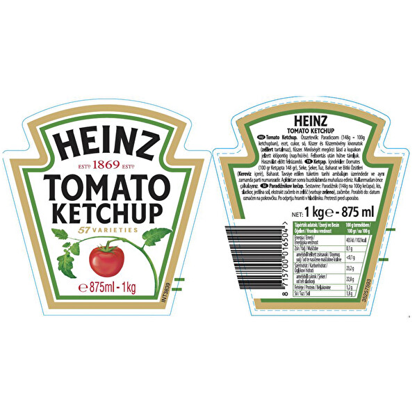 Heinz Ketçap 1 kg Heinz Ketçap 1 kg