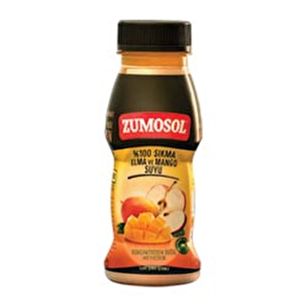 Zumasol %100 Taze Sıkma Elma-Mango Suyu 200ml Zumasol %100 Taze Sıkma Elma-Mango Suyu 200ml
