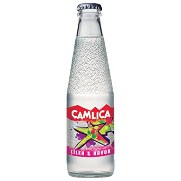 Çamlıca Çilek & Kavun Gazoz 250 ml Şişe