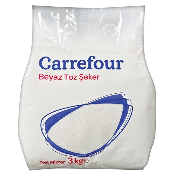 Carrefour Toz Şeker 3 kg Carrefour Toz Şeker 3 kg