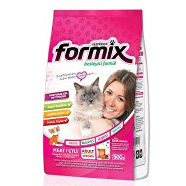 Formix 500Gr Etli Kedi Maması 30127936 CarrefourSA