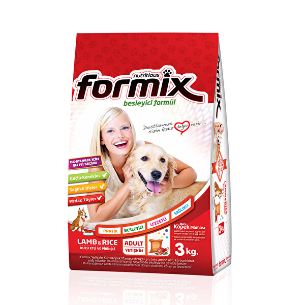 Formix 3 kg Kuzu Pirinç Köpek Maması Formix 3 kg Kuzu Pirinç Köpek Maması