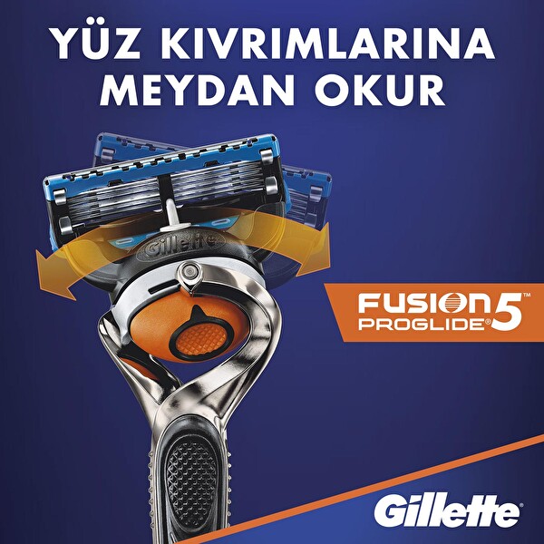 Gillette Fusion ProGlide FlexBall Tıraş Makinesi Yedekli Gillette Fusion ProGlide FlexBall Tıraş Makinesi Yedekli