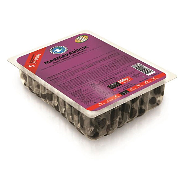 Marmarabirlik (S) 291-320 Doğal Siyah Zeytin 800 g Marmarabirlik (S) 291-320 Doğal Siyah Zeytin 800 g