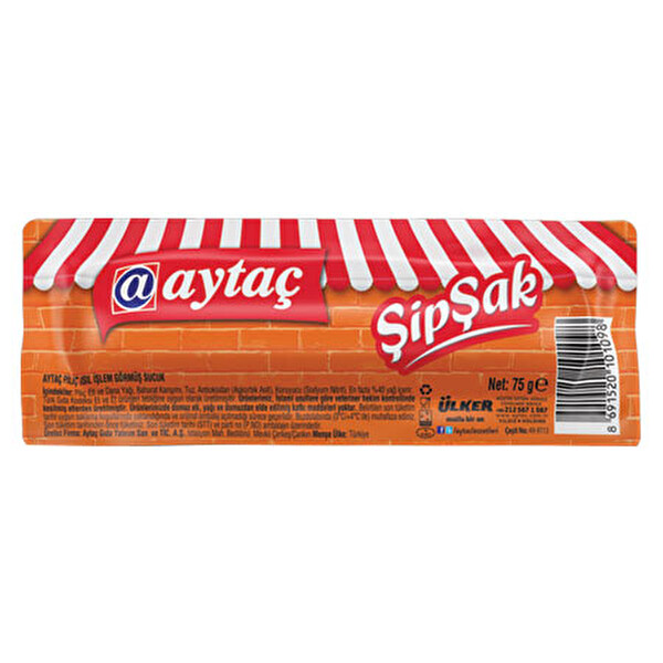 Aytaç Şipşak Piliç Baton Sucuk 75 g Aytaç Şipşak Piliç Baton Sucuk 75 g