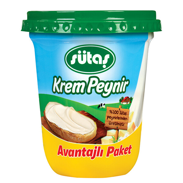 Sütaş Krem Peynir 400 g Sütaş Krem Peynir 400 g