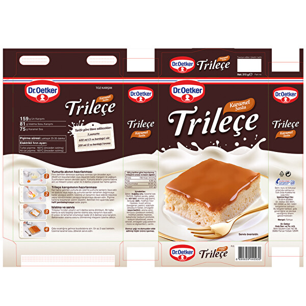 Dr Oetker Trilece 315 G 30128689 Carrefoursa