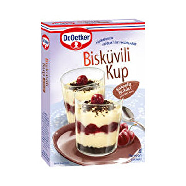 Dr.Oetker Bisküvili Kup-Kakaolu Bisküvi 156 g Dr.Oetker Bisküvili Kup-Kakaolu Bisküvi 156 g