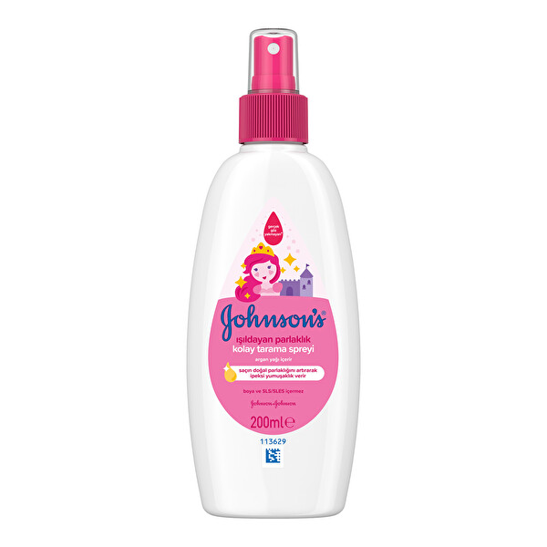johnson s baby isildayan parlaklik serisi kolay tarama sprey 200 ml 30129366 carrefoursa