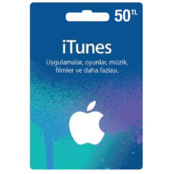 Itunes Hediye Karti 50 Tl 30130555 Carrefoursa
