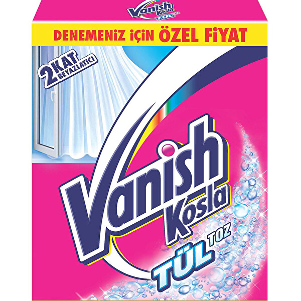 Vanish Kosla Tül Temizleyici Toz 300gr Vanish Kosla Tül Temizleyici Toz 300gr