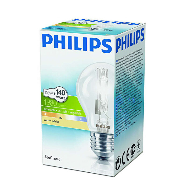 Philips Halogen Classic Halojen ampul 105 W (140 W) Philips Halogen Classic Halojen ampul 105 W (140 W)