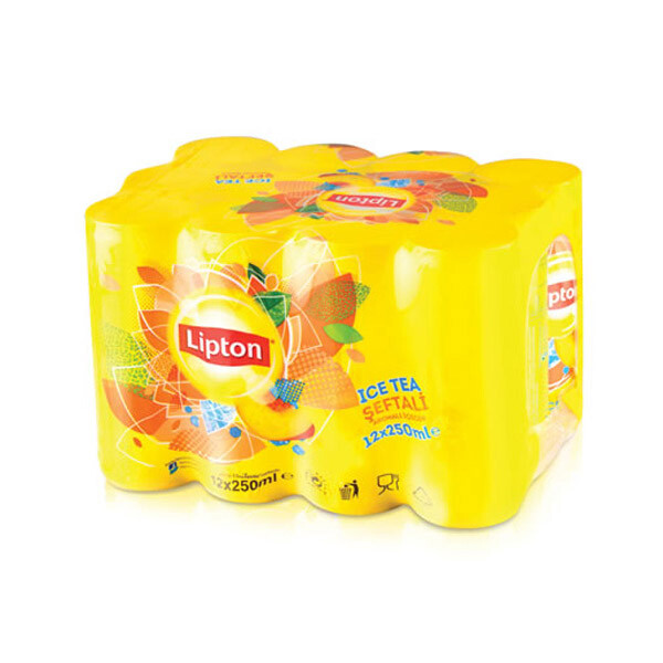 Lipton Ice Tea Şeftali Aromalı İçecek Kutu 12*250 ml