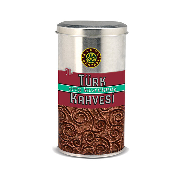 Kahve Dünyası Orta Kavrulmuş Türk Kahvesi Teneke 500 gr