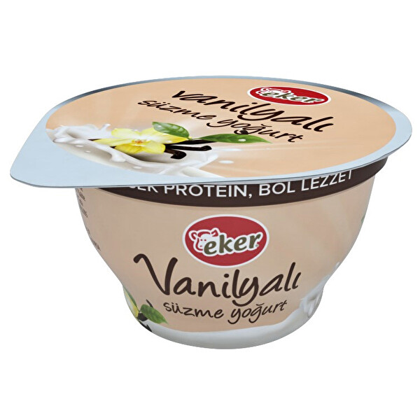 Eker Vanilyalı Süzme Yoğurt 140 g