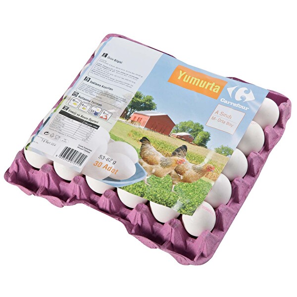 Carrefour 30'lu Medium Yumurta