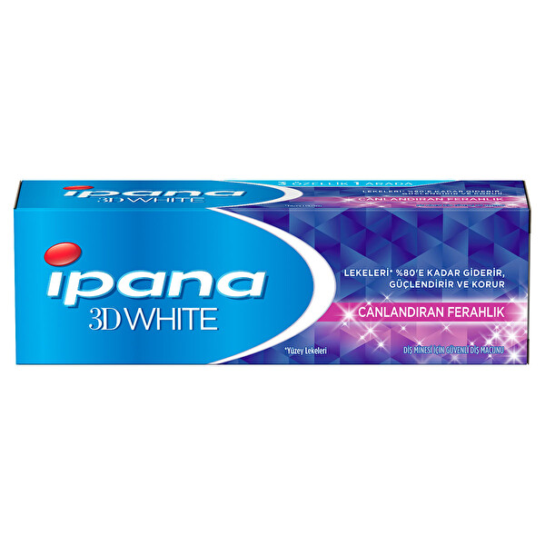 İpana 3D White Diş Macunu Canlandıran Nane Ferahlığı 75 ml İpana 3D White Diş Macunu Canlandıran Nane Ferahlığı 75 ml