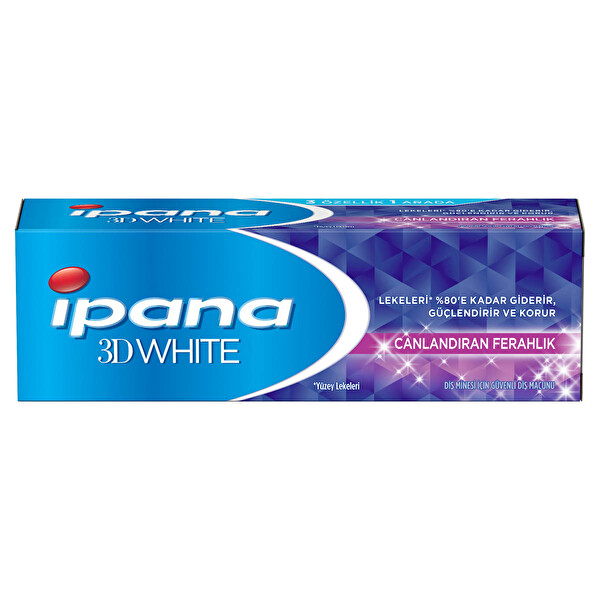 Ipana 3D White Diş Macunu Canlandıran Ferahlık 75Ml Ipana 3D White Diş Macunu Canlandıran Ferahlık 75Ml