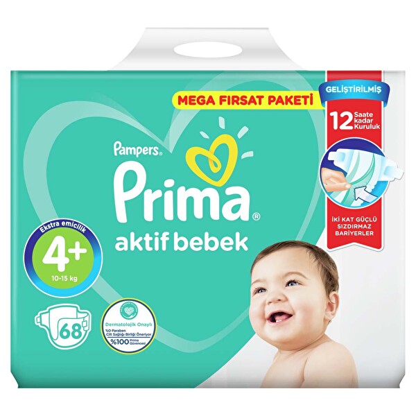 prima aktif bebek mega firsat paketi 4 beden 68 li 30140495 carrefoursa