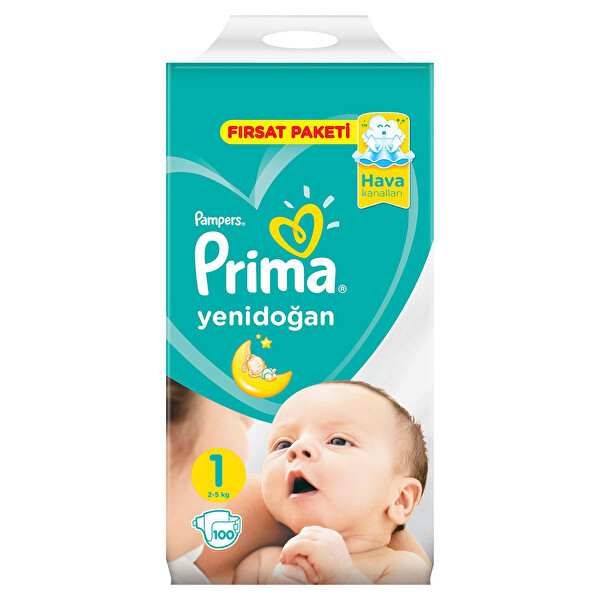 Prima Bebek Bezi Yeni Bebek 1 Beden Yenidoğan Fırsat