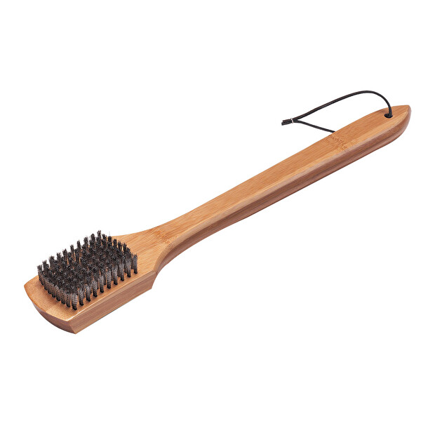 Bambu Saplı Mangal Temizleme Fırçası 46 Cm Bambu Saplı Mangal Temizleme Fırçası 46 Cm