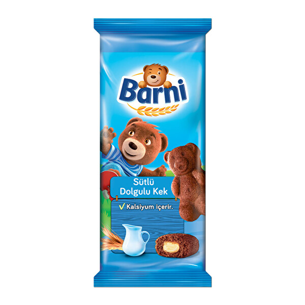 Barni Sütlü Dolgulu Kek 30 g Barni Sütlü Dolgulu Kek 30 g