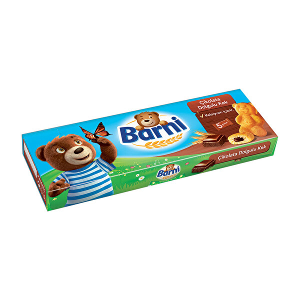 Barni Çikolata Dolgulu Kek 5'li Paket Barni Çikolata Dolgulu Kek 5'li Paket