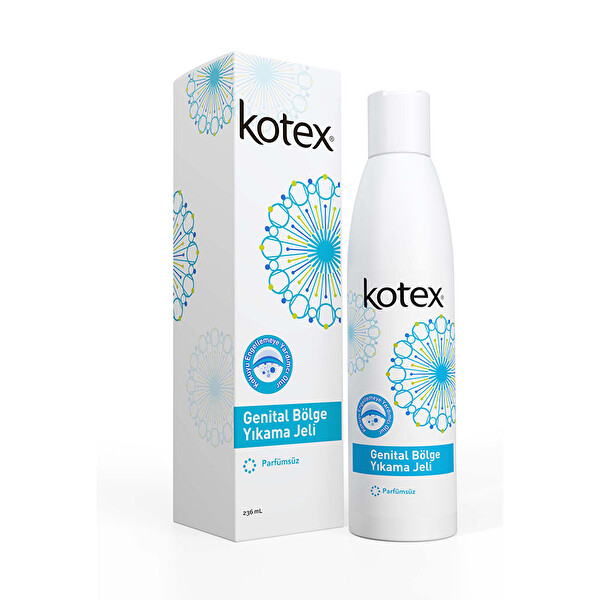 Kotex Yıkama Jeli Parfümsüz 236ml Kotex Yıkama Jeli Parfümsüz 236ml