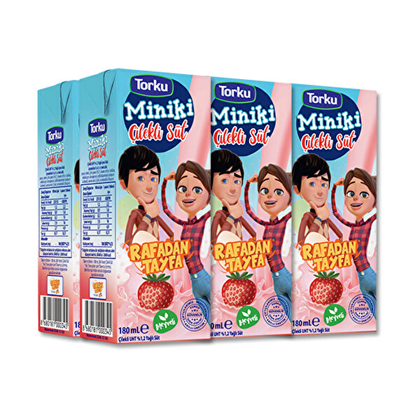 Torku Çilekli Süt 6*180 ml