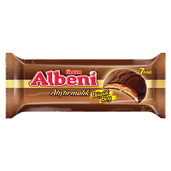 Ülker Albeni Atıştırmalık Büyük Boy Bisküvi 252 g Ülker Albeni Atıştırmalık Büyük Boy Bisküvi 252 g