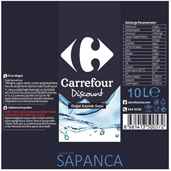carrefour discount su 10 lt 30143284