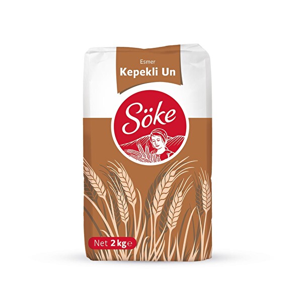 Söke Esmer Kepekli Un 2 kg Söke Esmer Kepekli Un 2 kg