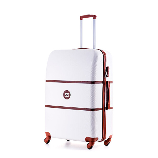 UY 10505 75 cm Trolley Beyaz UY 10505 75 cm Trolley Beyaz