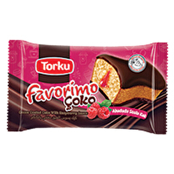 Torku Favorimo Ahududulu Kek 45 g Torku Favorimo Ahududulu Kek 45 g