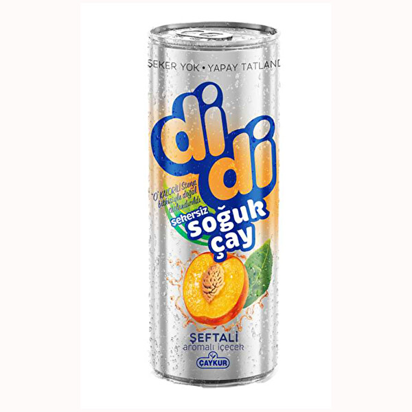 Didi Şeftali 250 ml Kutu Didi Şeftali 250 ml Kutu