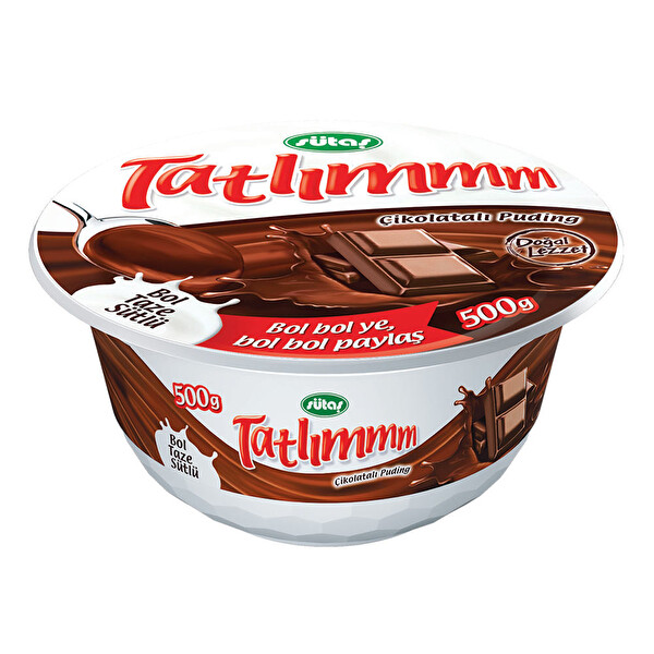 Sütaş Tatlımmm Çikolatalı Puding 500 g