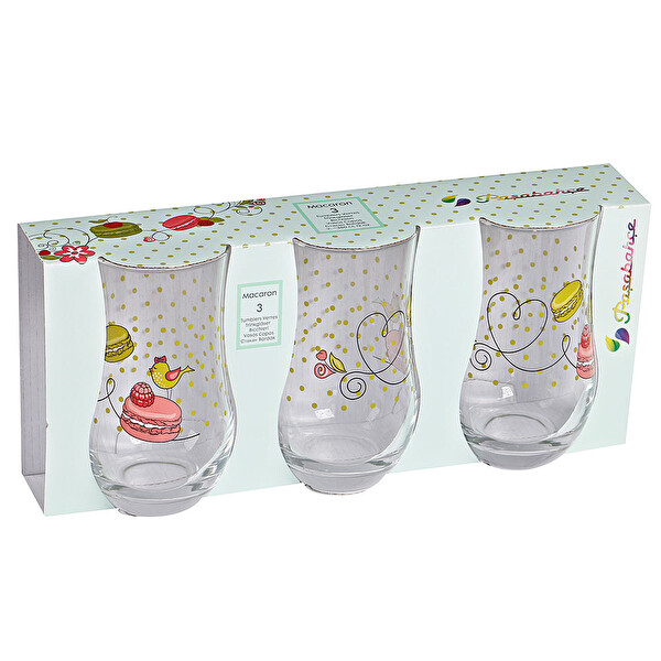 Paşabahçe 420042 Macarone Meşrubat Bardak 6'lı Paşabahçe 420042 Macarone Meşrubat Bardak 6'lı