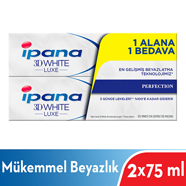 ipana 3 boyutlu beyazlik luxe dis
