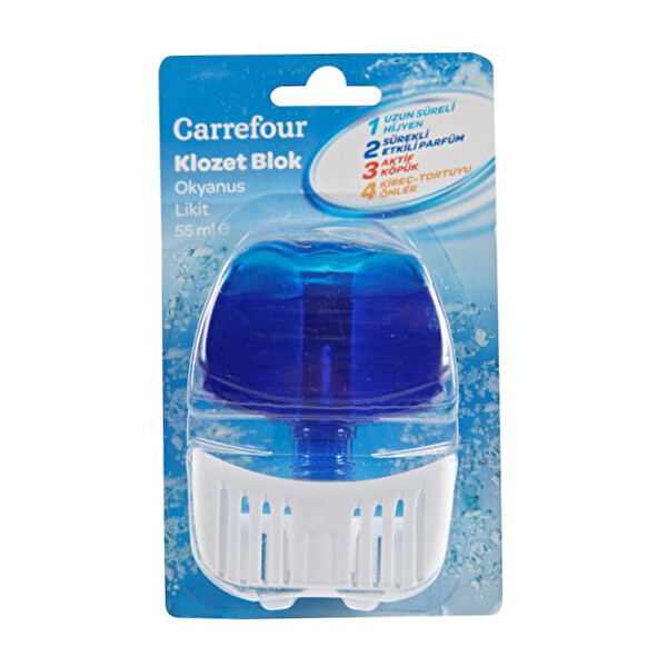 Carrefour Likit Klozet Blok Okyanus 55 Ml 30145599 Carrefoursa