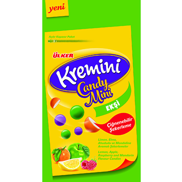 Ulker Kremini Candymini Eksi Karisik Meyveli Seker 30 G 30145910 Carrefoursa