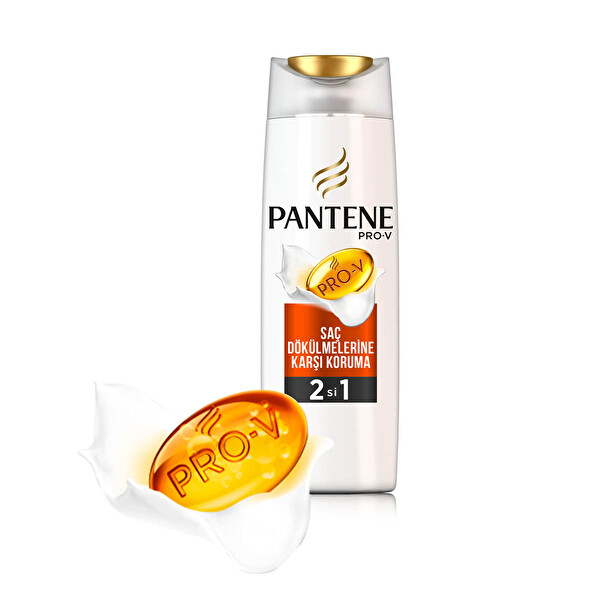 Pantene 2'si 1 Arada Şampuan ve Saç Bakım Kremi Saç Dökülmelerine Karşı Etkili 360 ml Pantene 2'si 1 Arada Şampuan ve Saç Bakım Kremi Saç Dökülmelerine Karşı Etkili 360 ml