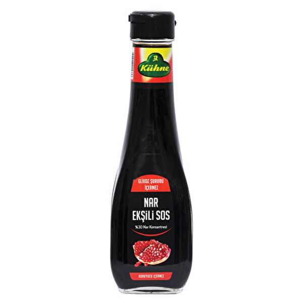 Kühne Glikozsuz Nar Ekşili Sos 250 ml Kühne Glikozsuz Nar Ekşili Sos 250 ml