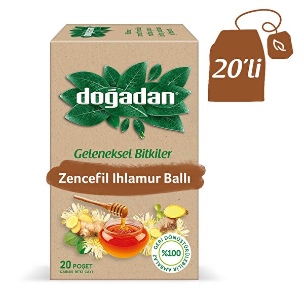 Dogadan Zencefil Ihlamur Balli Bitki Cayi 30146401 Carrefoursa