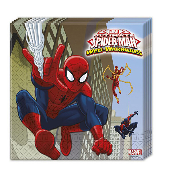 Spiderman Kağıt Peçete Spiderman Kağıt Peçete