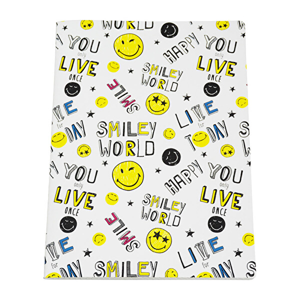 Smiley Trendy 19*26 60 Yapraklı Kareli Defter Smiley Trendy 19*26 60 Yapraklı Kareli Defter