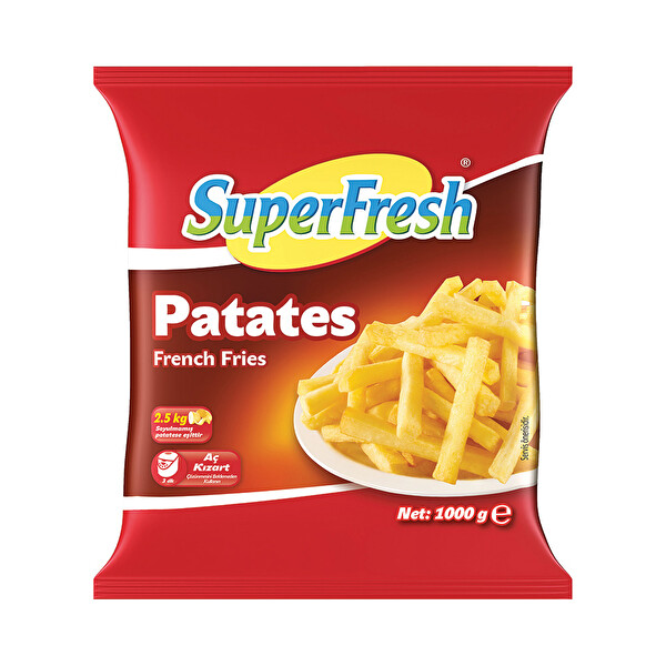 Superfresh Patates 1000 g Superfresh Patates 1000 g