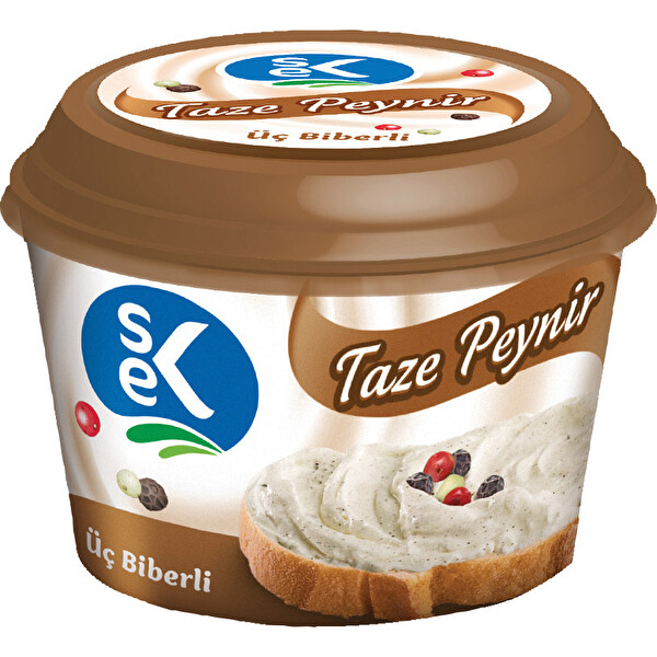 Sek Üç Biberli Taze Peynir 150 g Sek Üç Biberli Taze Peynir 150 g