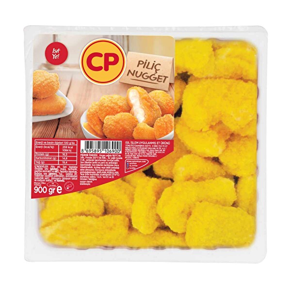 Cp Piliç Nugget 900 Gr Cp Piliç Nugget 900 Gr