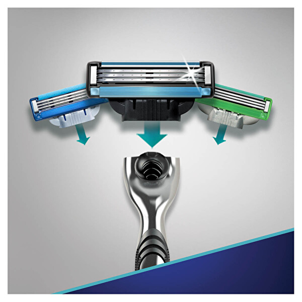 Gillette Mach3 Tıraş Makinesi Yedekli Gillette Mach3 Tıraş Makinesi Yedekli