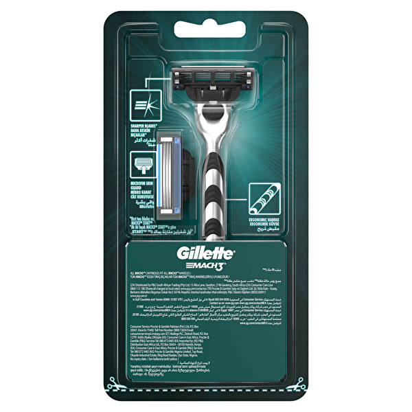 Gillette Mach3 Tıraş Makinesi Yedekli Gillette Mach3 Tıraş Makinesi Yedekli
